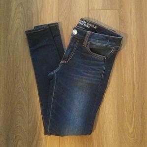 American Eagle Dark 360 Stretch Jeggings